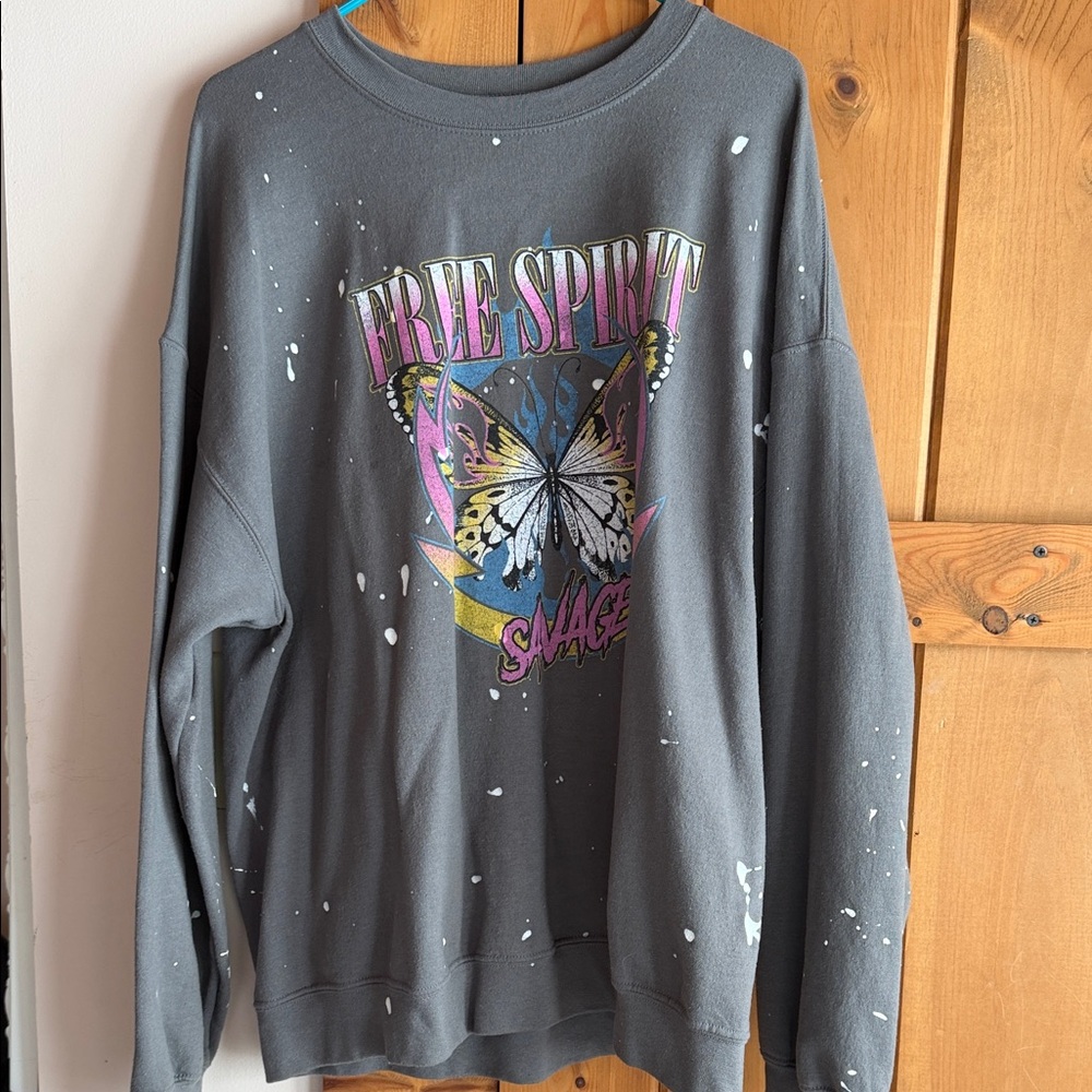 Savage Graphic Women's Sweater - Black